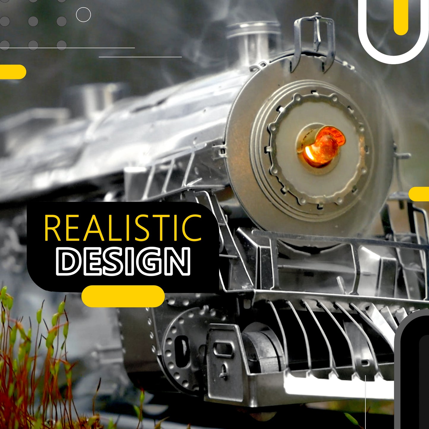 POLAR STEEL Magic Express Mechanical Steam train