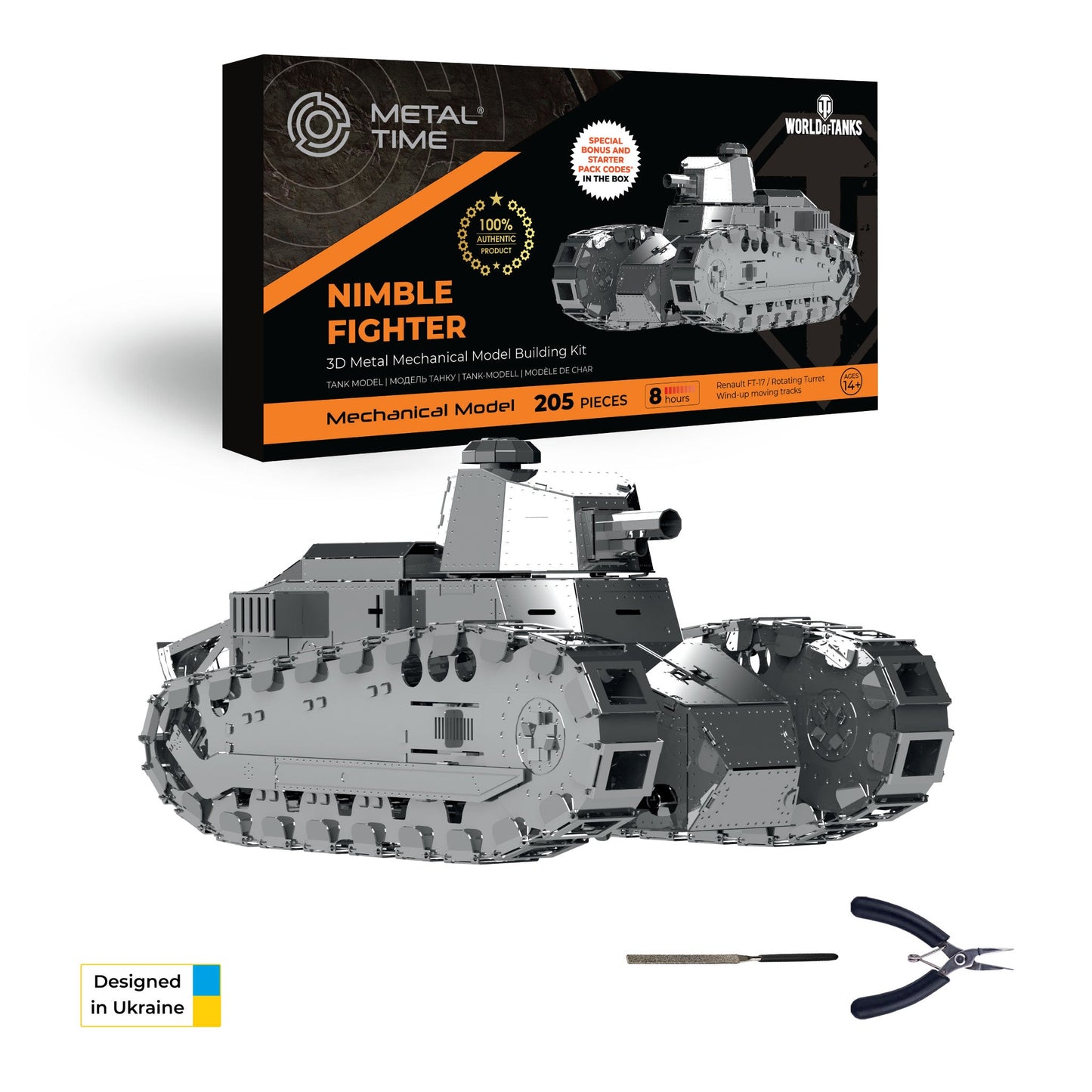 NIMBLE FIGHTER RENAULT FT-17 "Mosquito" TANK