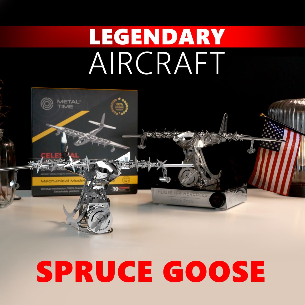 HUGHES H-4 CELESTIAL HERCULES SPRUCE GOOSE