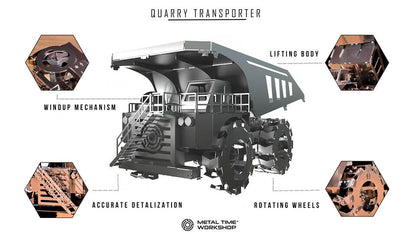 QUARRY TRANSPORTER MINING TRUCK